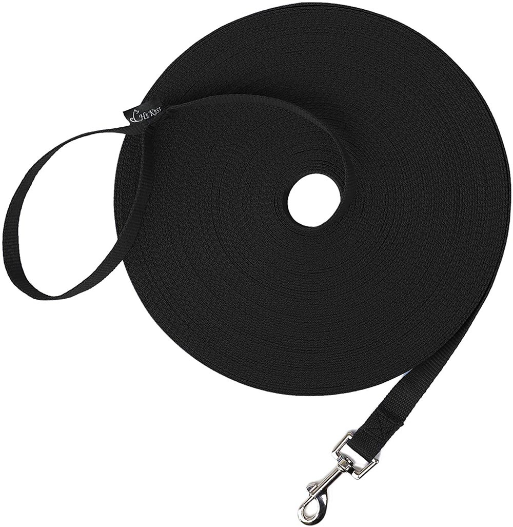 Long line training leash